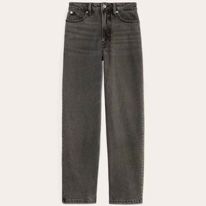 Everlane Way High Jeans in Washed Black